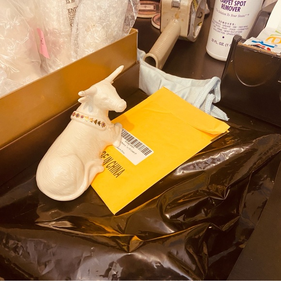 Fitz and Floyd Santa Cookie Plate Christmas Poinsettia Canape 59-353 w/Box - Picture 2 of 9